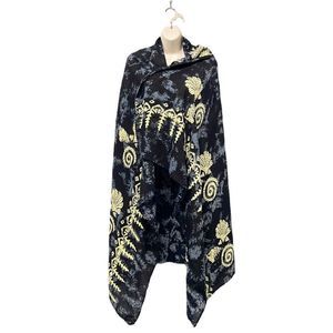 Roundy Bay Women’s Sarong Wrap Sea Shell Rayon 60” X 44”‎ Beach Cover Summer